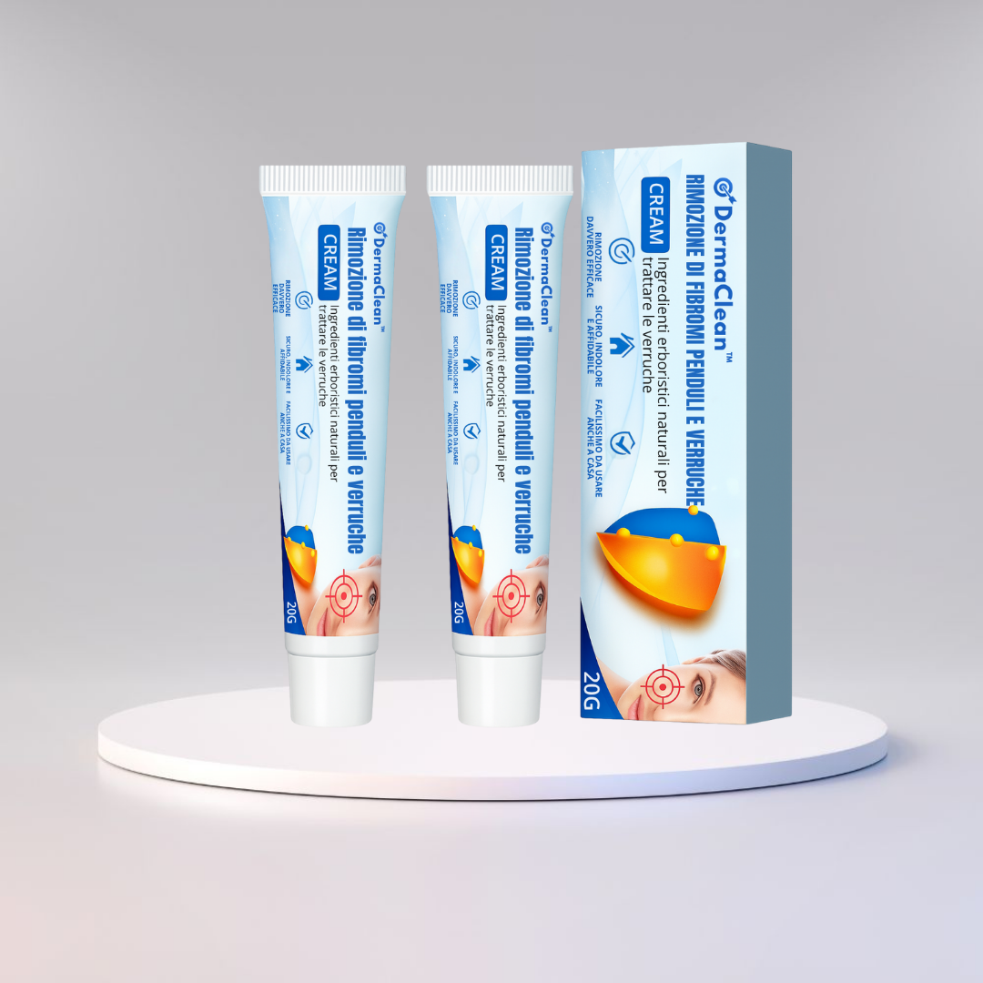 DermaClean™ | Elimina il 95% di fibromi e verruche in soli 4 giorni